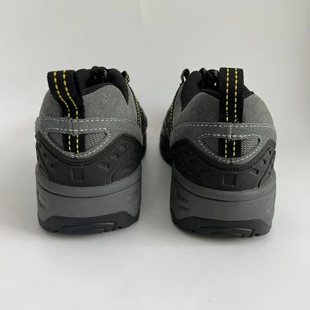 Brahma Suede Dylan Steel Toe Work Sneakers Gray Men 7